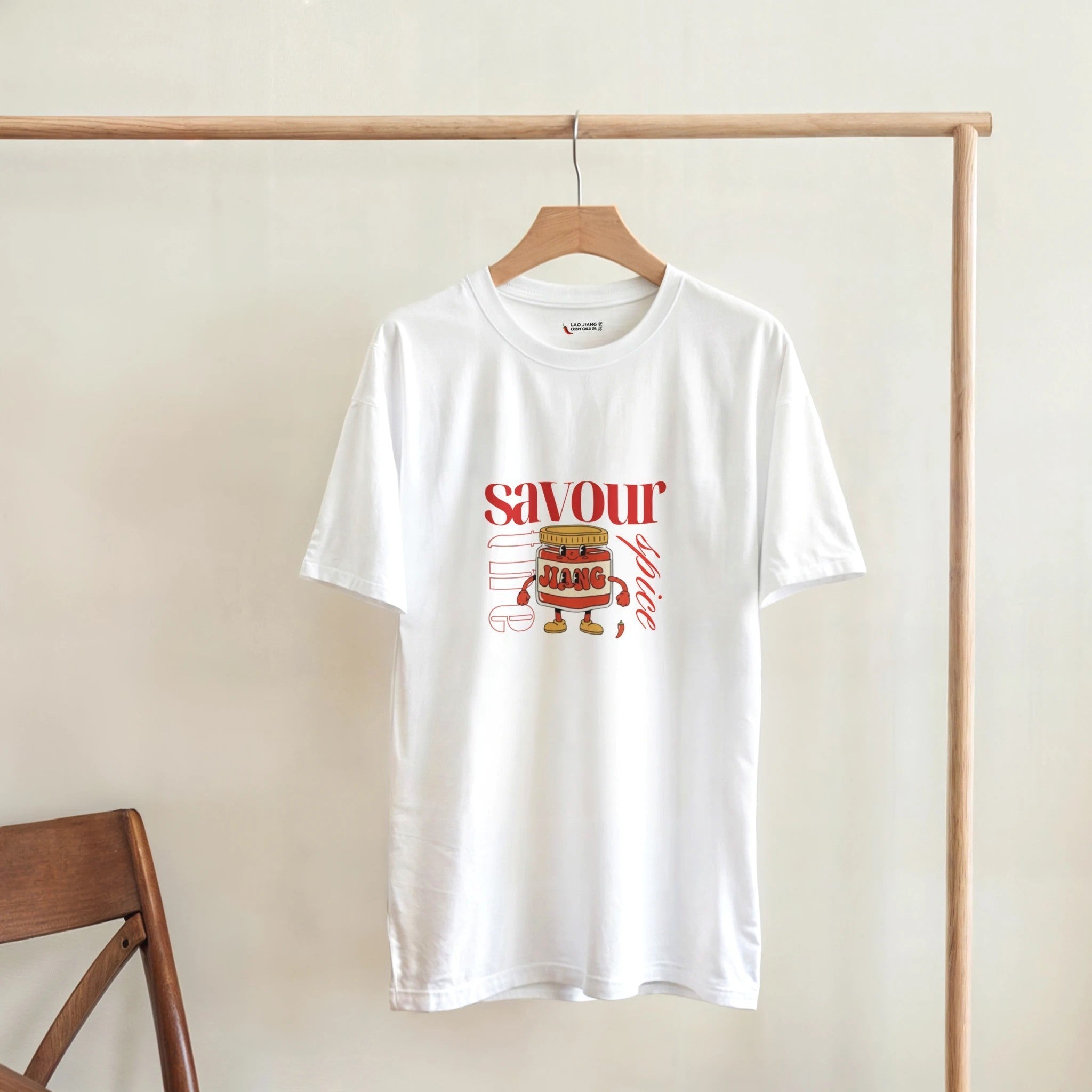 LAO JIANG "Savour the Spice" tee - LAO JIANG COOKS