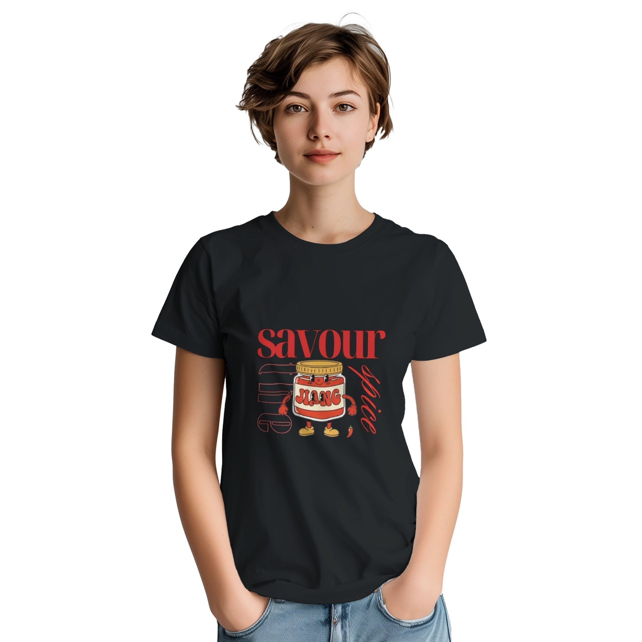LAO JIANG "Savour the Spice" tee - LAO JIANG COOKS