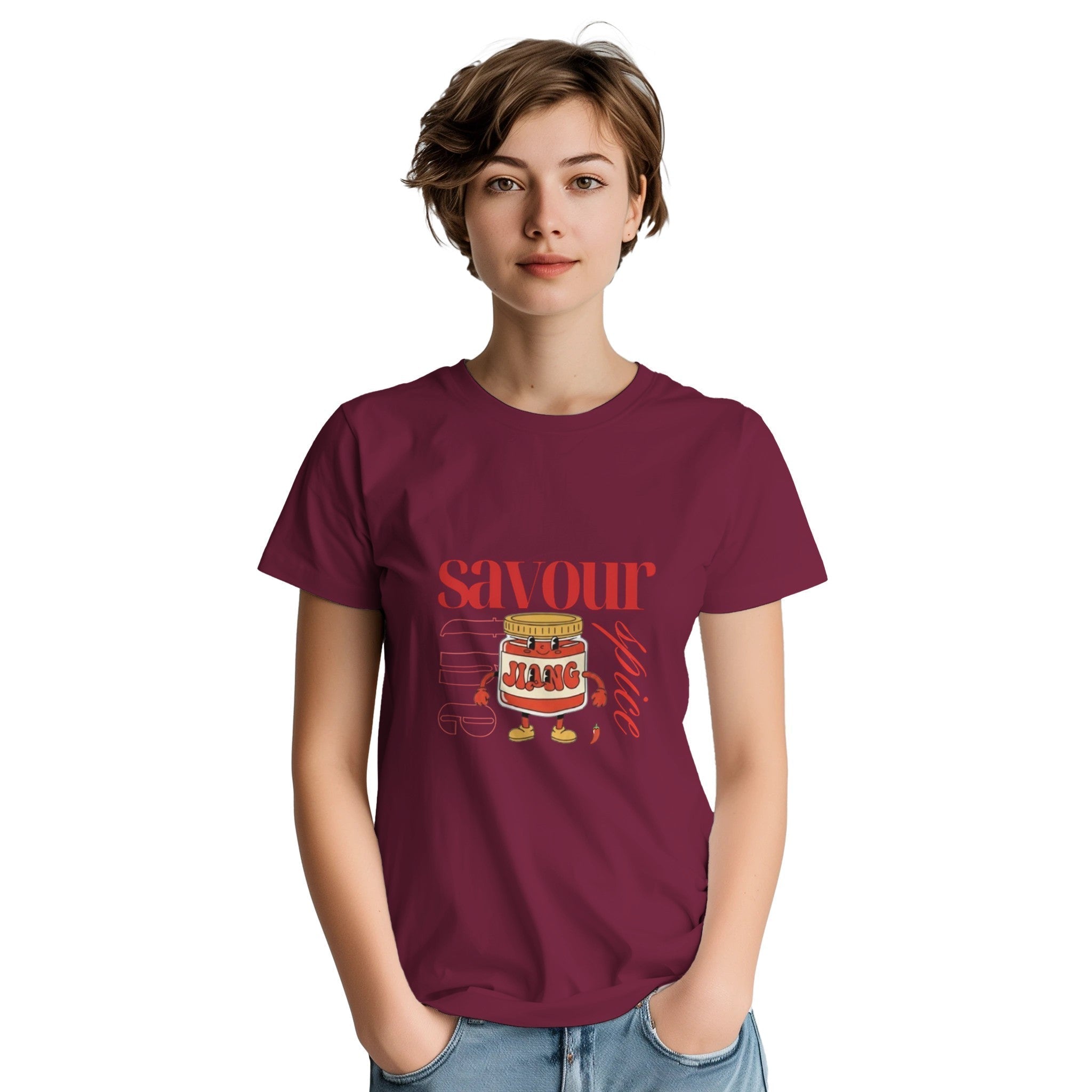 LAO JIANG "Savour the Spice" tee - LAO JIANG COOKS