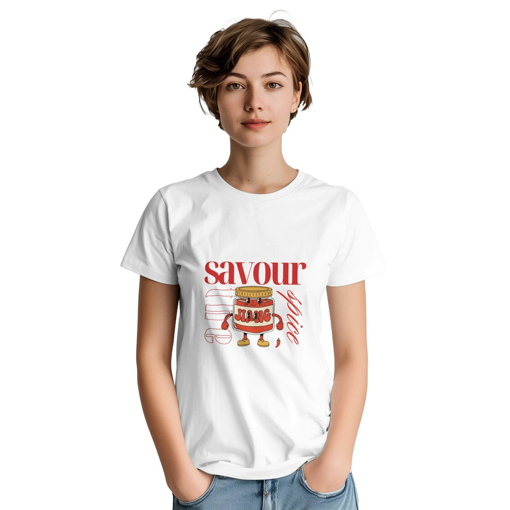 LAO JIANG "Savour the Spice" tee - LAO JIANG COOKS