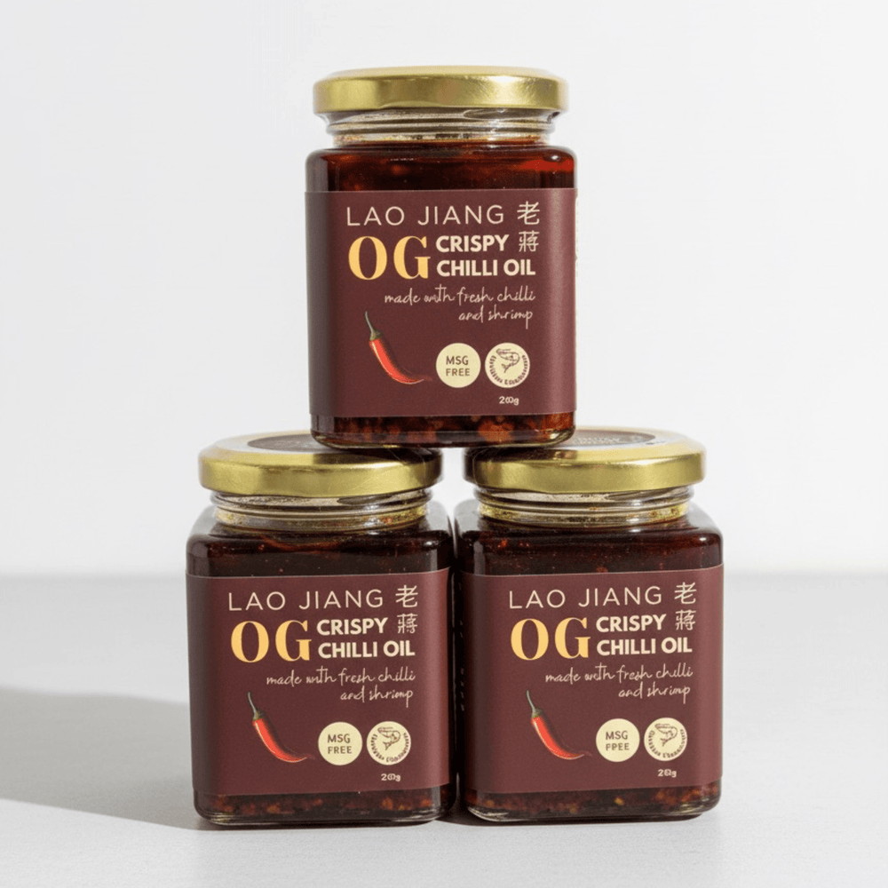Original 'OG' Crispy Chilli Oil - LAO JIANG COOKS