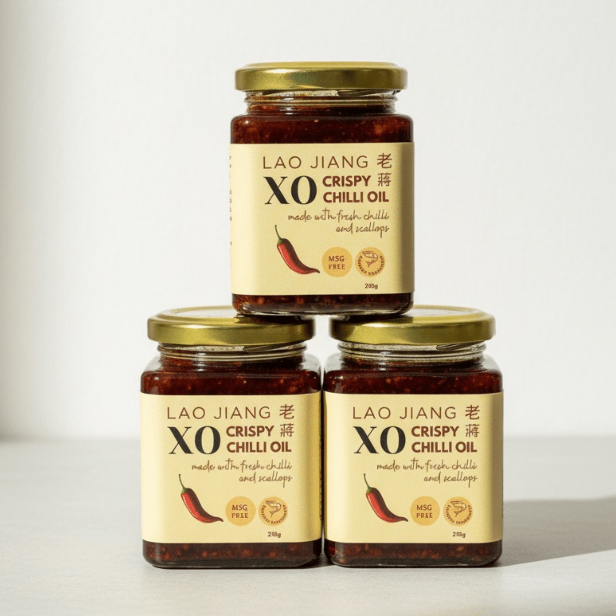 Aussie Grown XO Crispy Chilli Oil - Bold Condiment Flavor – LAO JIANG COOKS
